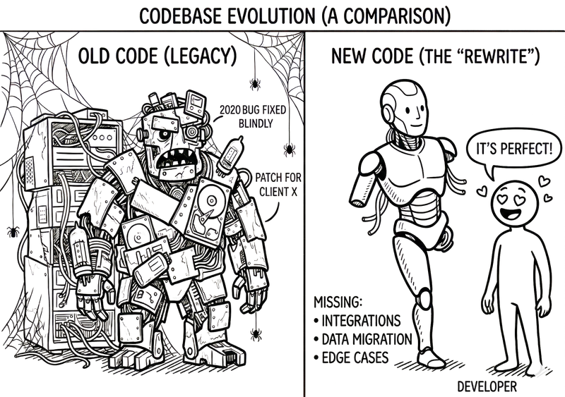 Reescribir desde cero: 'sujétame el cubata'