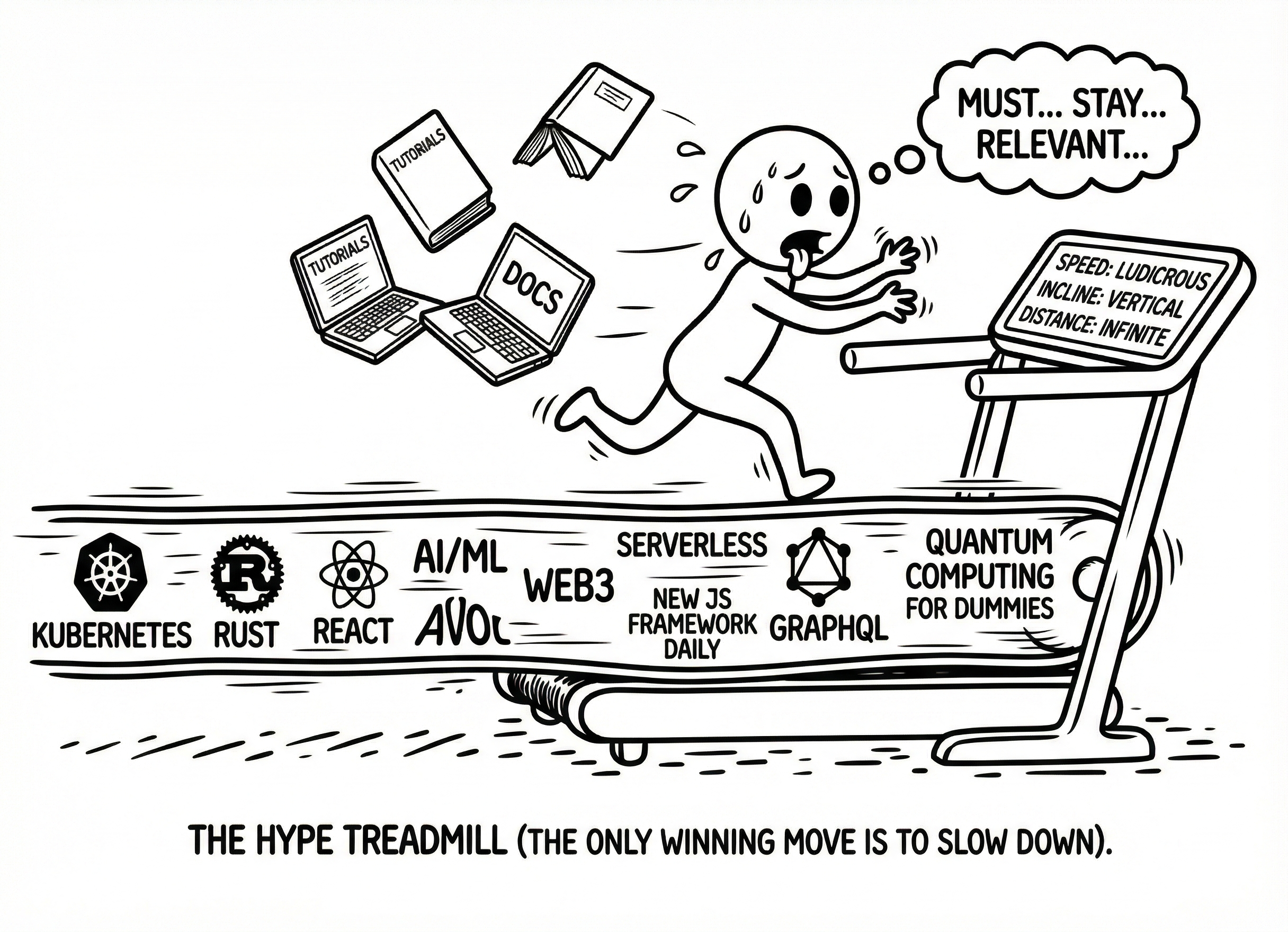 The psychological cost of always being "up to date"